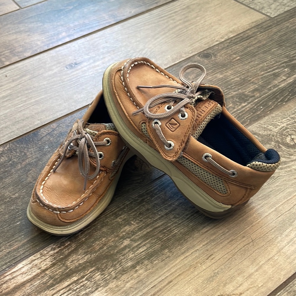 Toddler Boy Sperry GameFish Boat Shoes Size 9.5